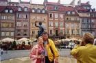 Я и Катя - Варшава(Площадь старого рынка) 2005г.
