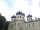 Синие купола Юрьева монастыря